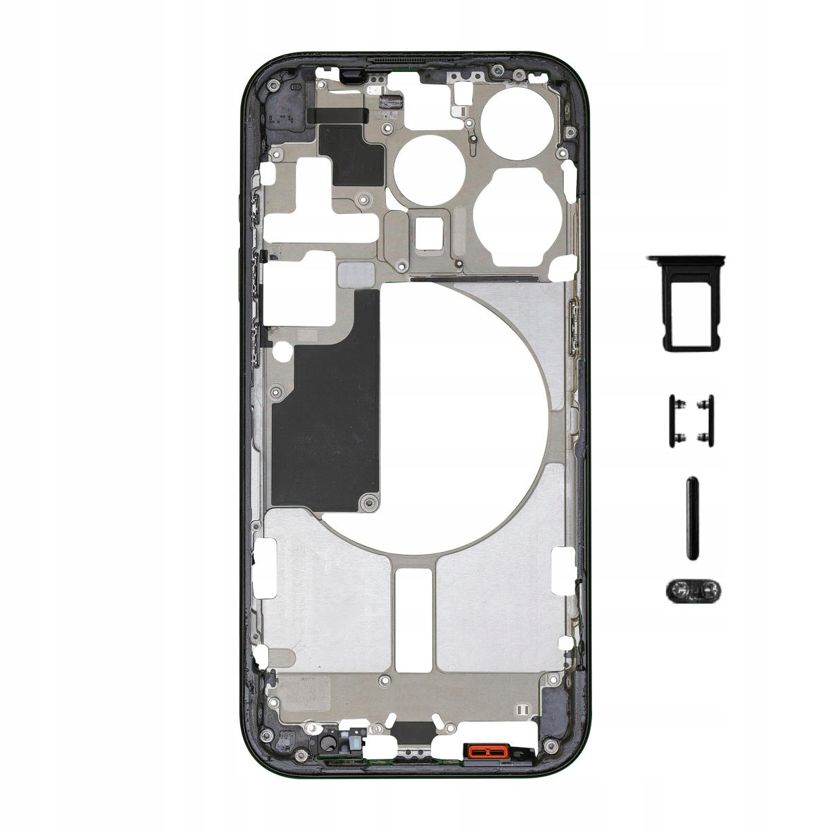 Obudowa Korpus Middle Frame Ramka Do Apple iPhone 15 Pro Max Blue Titanium