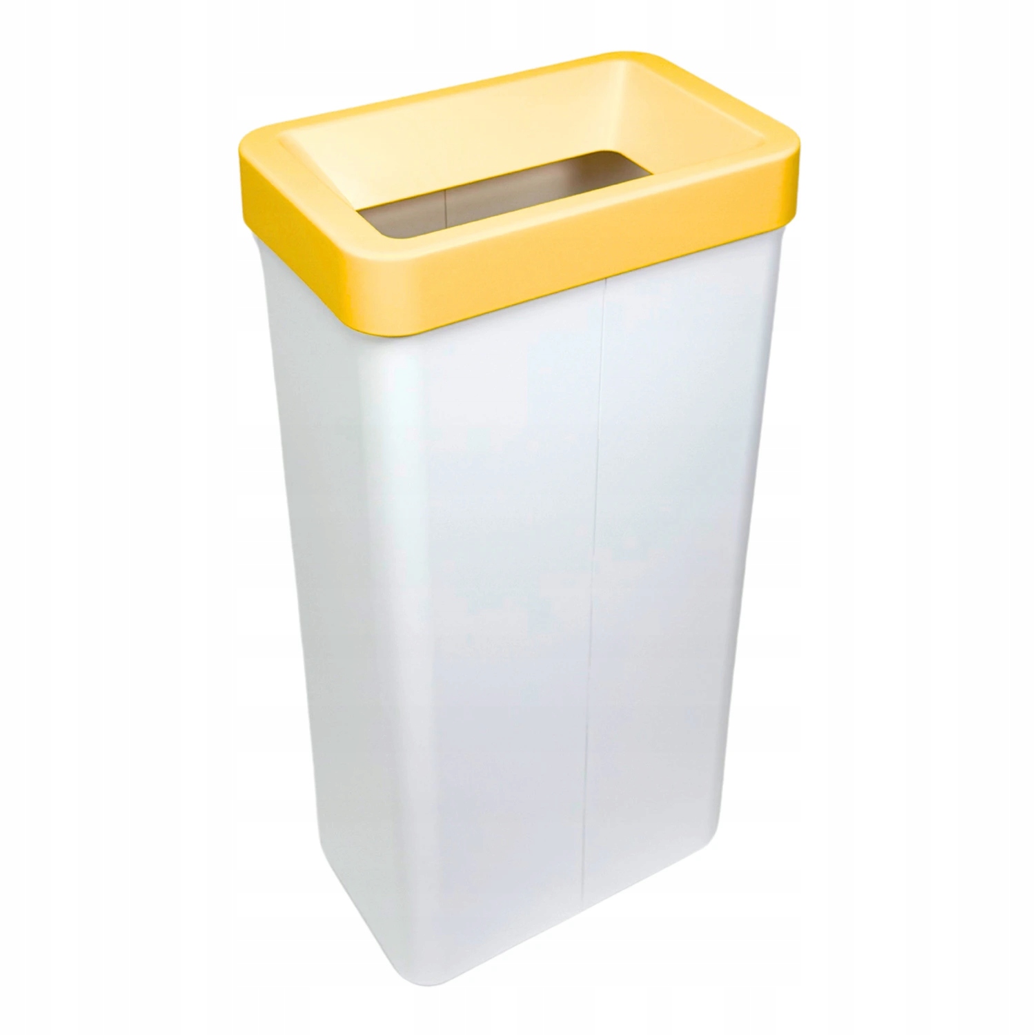 Odpadkový kôš na triedený odpad Caimi Brevetti Maxi W, 85 L, žltý, plast
