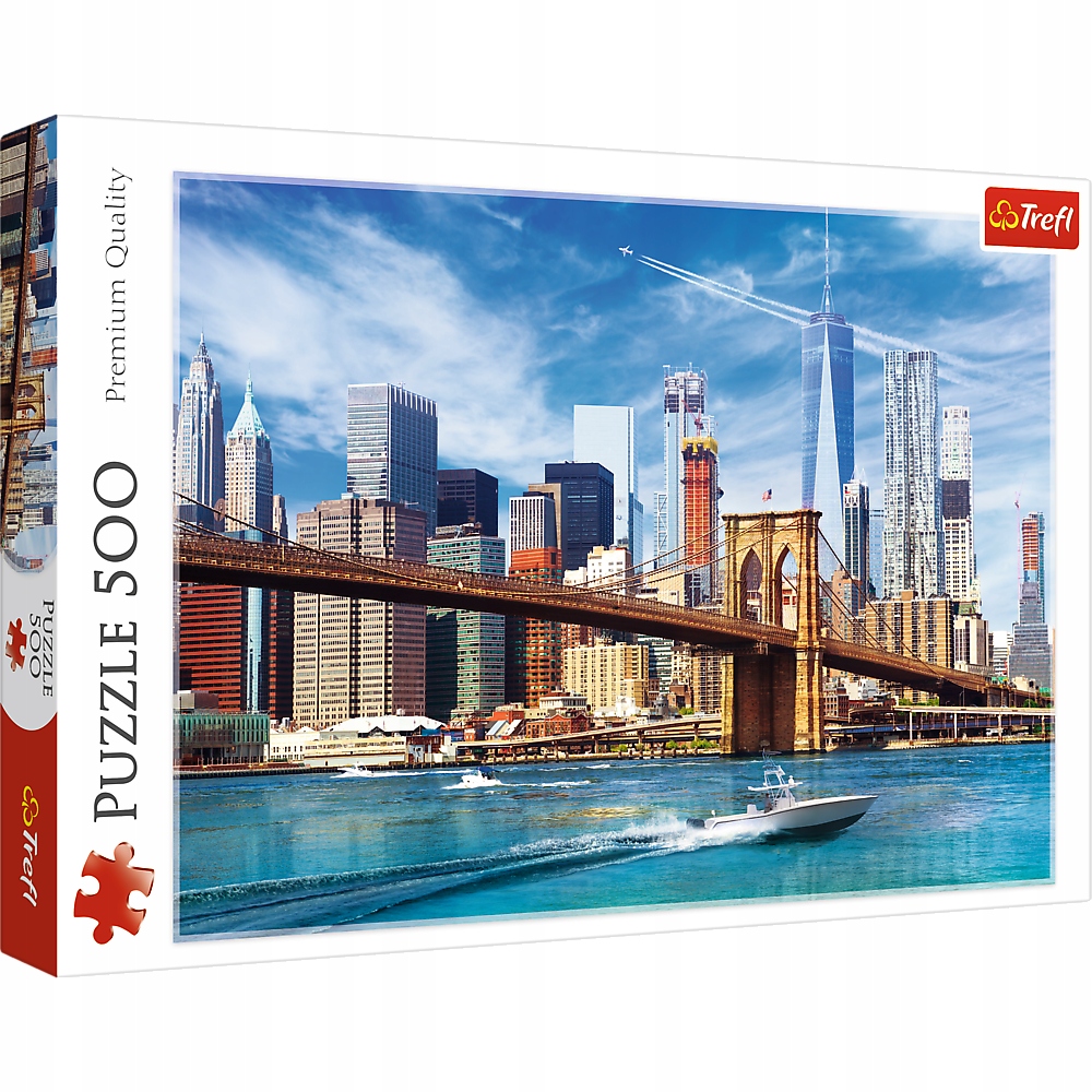 

Puzzle 500 El Widok na Nowy York, Trefl 37331