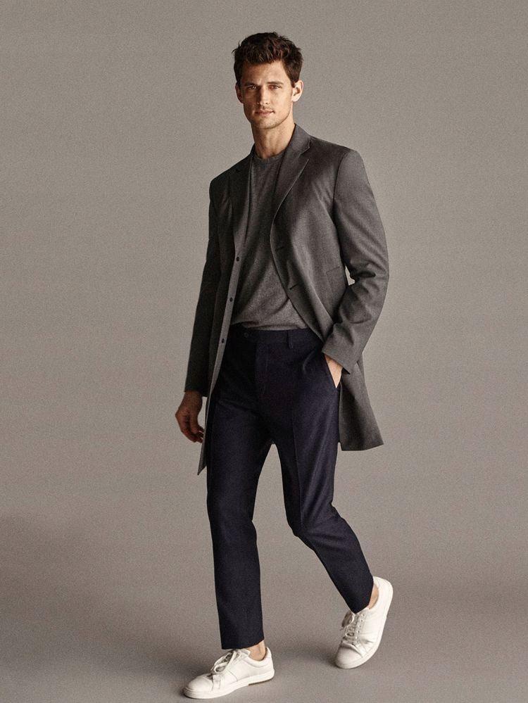 Massimo Dutti Bunda S Knoflíky (50)