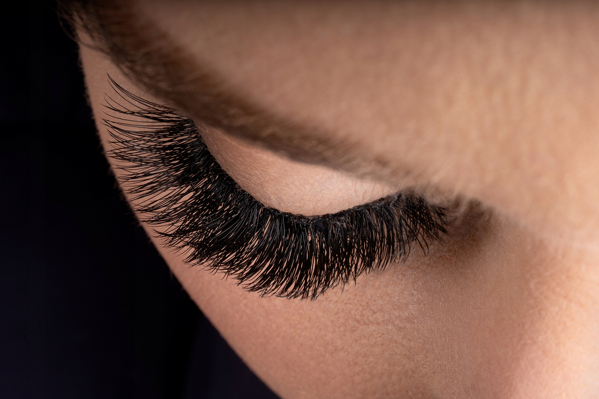 KĘPKI RZĘSY CLAVIER DU2O DOUBLE VOLUME 10 mm Typ jedwabne