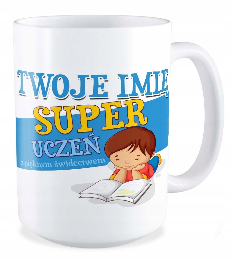 

Duży Kubek prezent dla Uczeń Uczennica Twoje Imię
