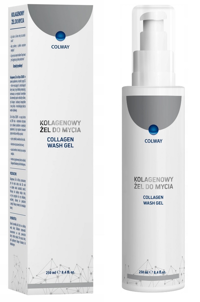 

Colway Natural Collagen 250ml żel do mycia twarzy