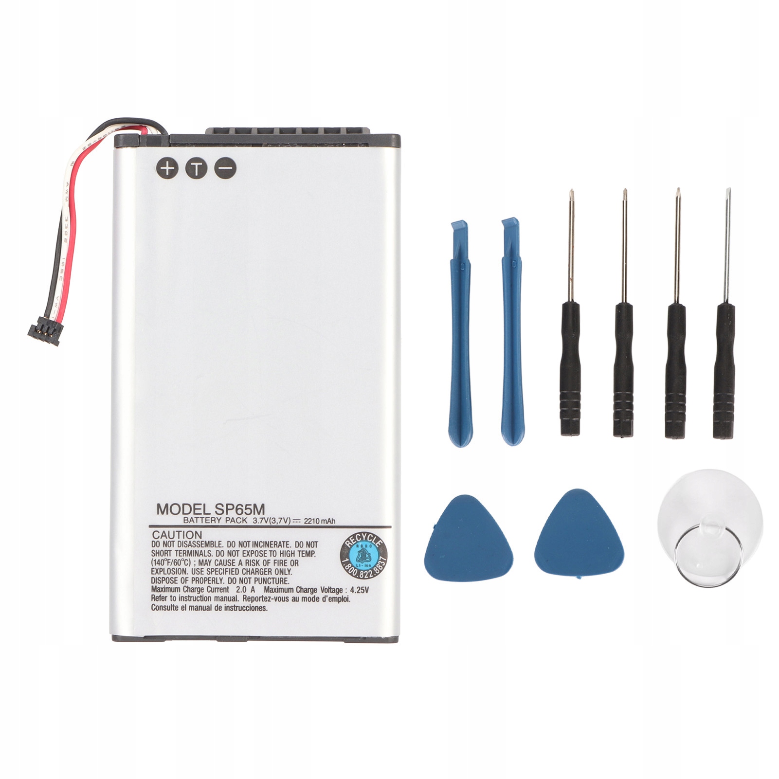Dla baterii SP65M 3,7 V 2210 mAh Wymiana baterii dla PS Vita PCH 1001 J4