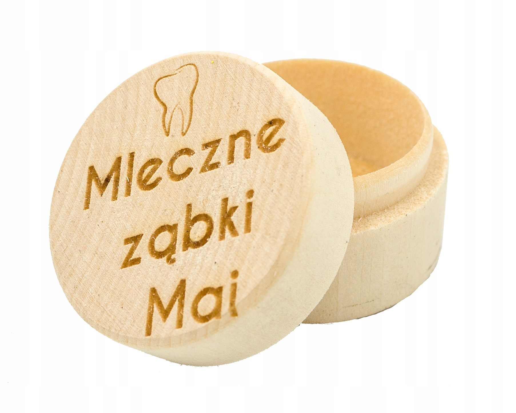 

Pudełeczko na pierwszy ząbek mleczaki z grawerem