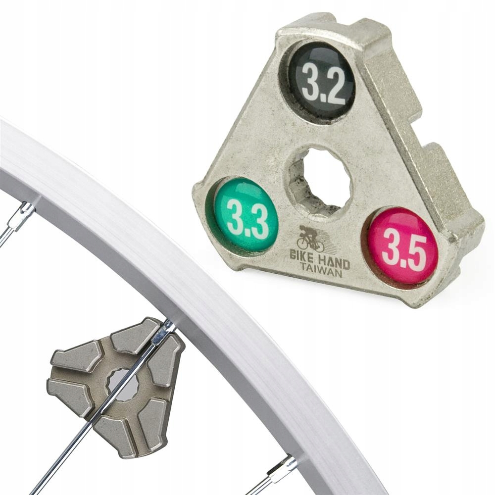 Klucz do centrowania kół Bike Hand YC-1A trójkątny