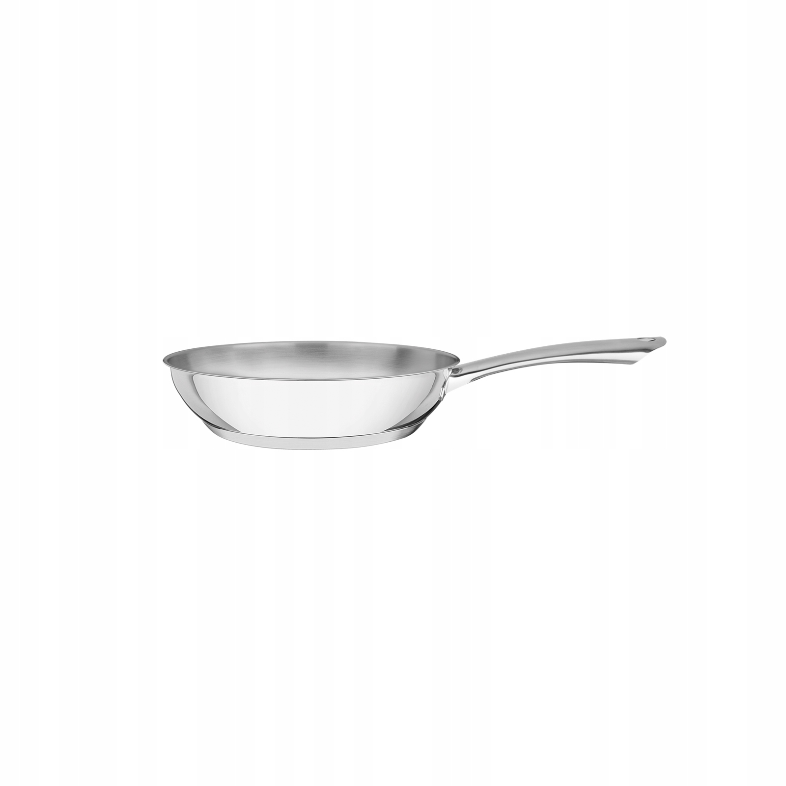 Patelnia Tramontina – Una 24 cm – stal nierdzewna – dno trójwarstwowe