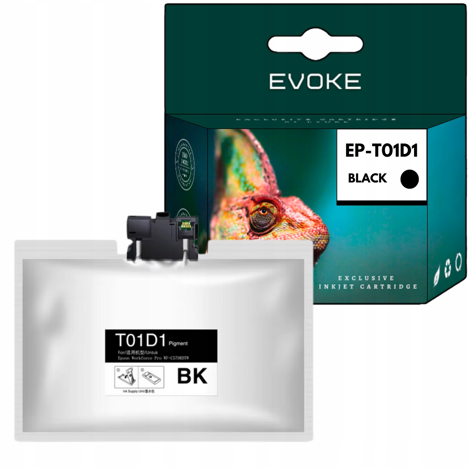 Tusz do tlačiarne Epson T01D1 čierny (black) 860 ml 50000 strán