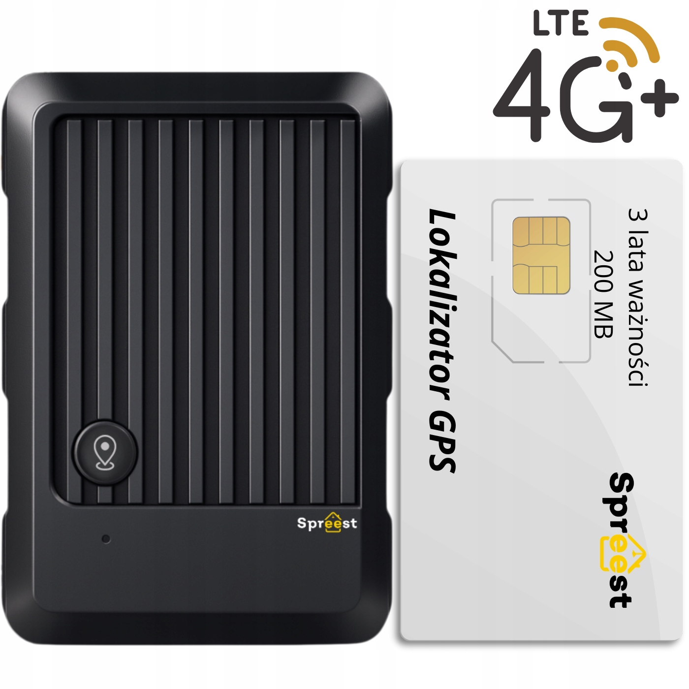 Gps Lokátor 4G Do Auta, Bicykel, Magnet Sim Karta Na 13 Mesiacov