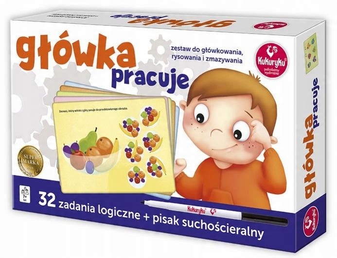 

Planszowe Gry Logiczne dla Dzieci Główka pracuje