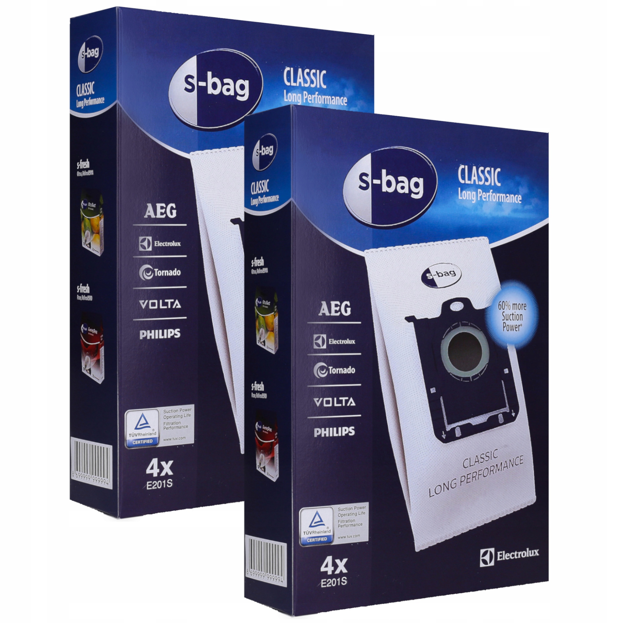 

Worki do Philips Electrolux S-bag Classic Oryg 8sz