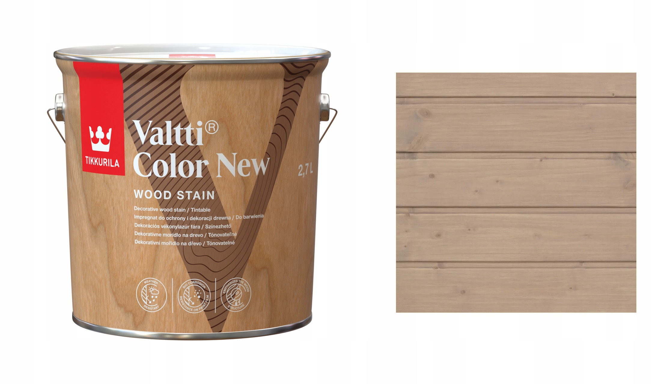 Tikkurila Valtti Color New 2,7L 220A Strawberry Milk Ochranný Impregnát