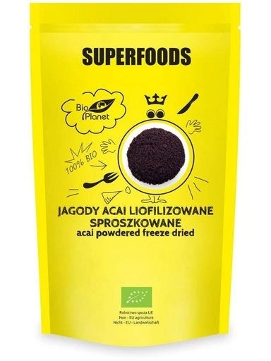 Levně Bio Planet Jahody acai lyofilizované práškové Bio 100 g