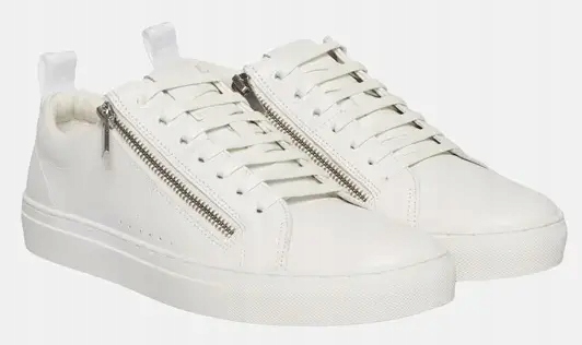 Połbuty męskie buty sportowe HUGO BOSS białe trampki sneakersy r. 42 28cm
