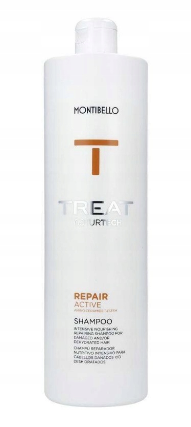 MONTIBELLO TREAT REPAIR ACTIVE SZAMPON DO WŁOSÓW ZNISZCZONYCH 1000ML