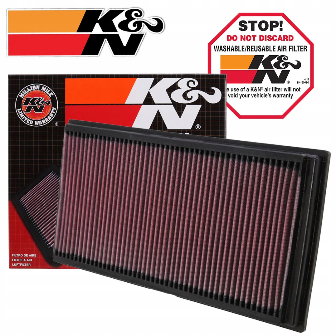 K&N FILTR POWIETRZA SPORTOWY AUDI A3 8L TT 8N