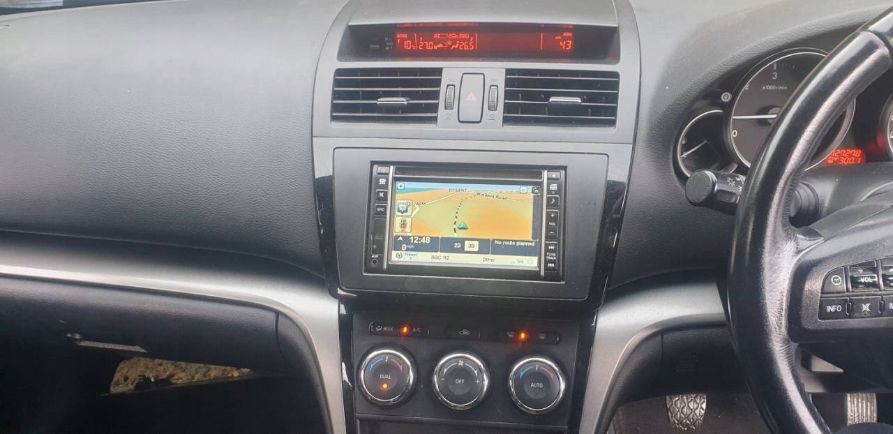 display Mazda 6 2 facelift GH 2009 GDK4611J0