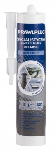 

Uszczelniacz Dekarski Żywiczny Bezbarwny 300ML
