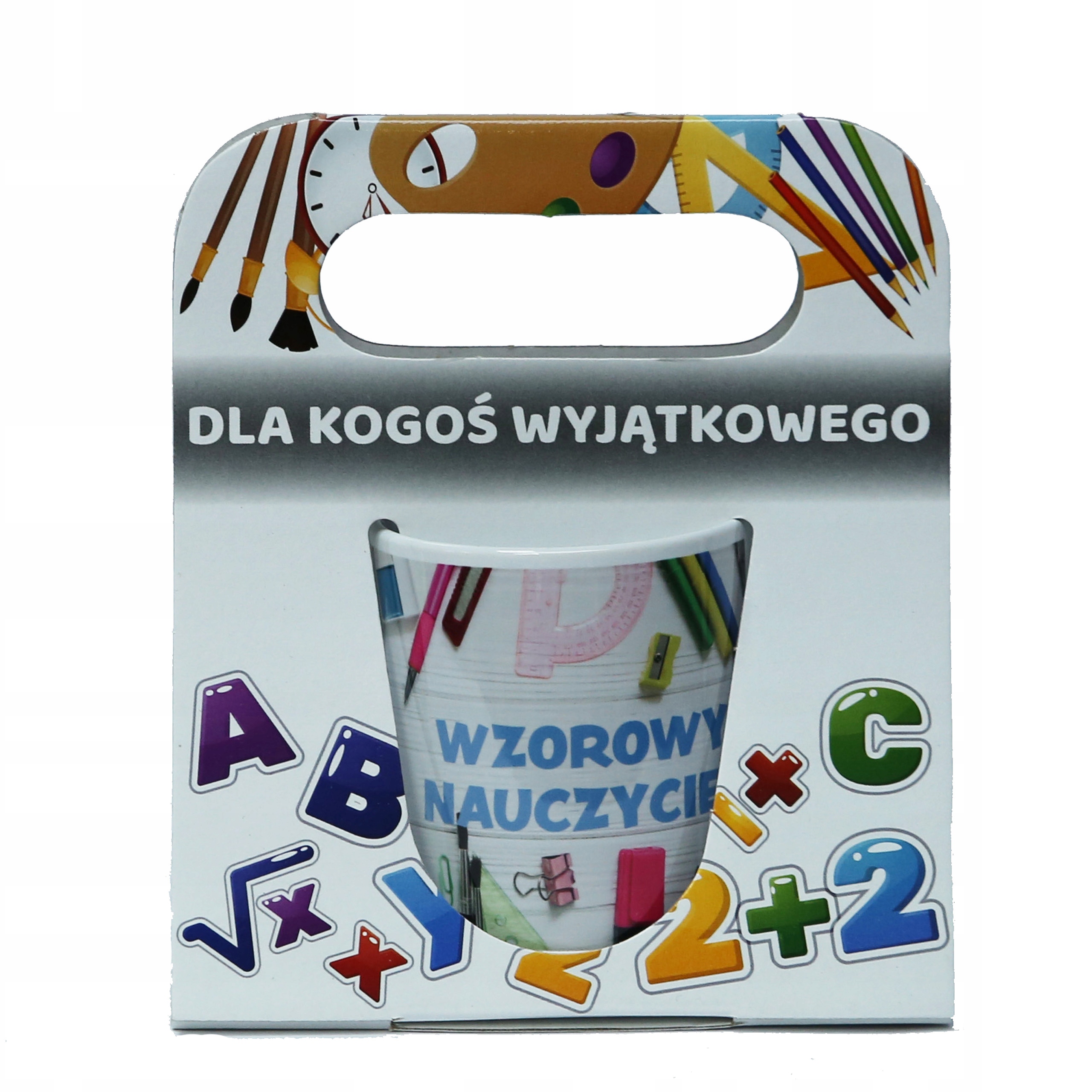 kubek w torebce WZOROWY NAUCZYCIEL — 3
