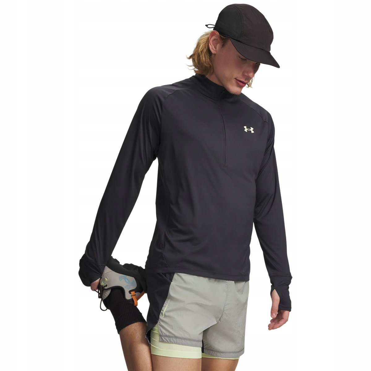 Męski longsleeve do biegania Under Armour M Explor Trail Run 1/2 Zip M