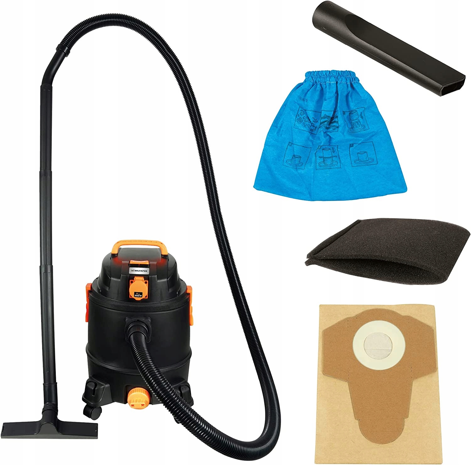 Odkurzacz na sucho/mokro Deltafox Dc-wde 1420 Sp