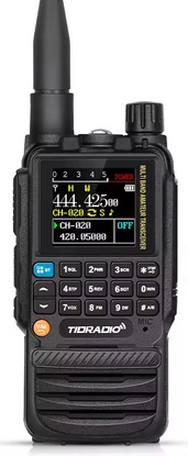 TIDRadio H3 5W z BlueTooth odbiornikiem 18-1290Mhz AM/FM/USB+Gratis Uchwyt