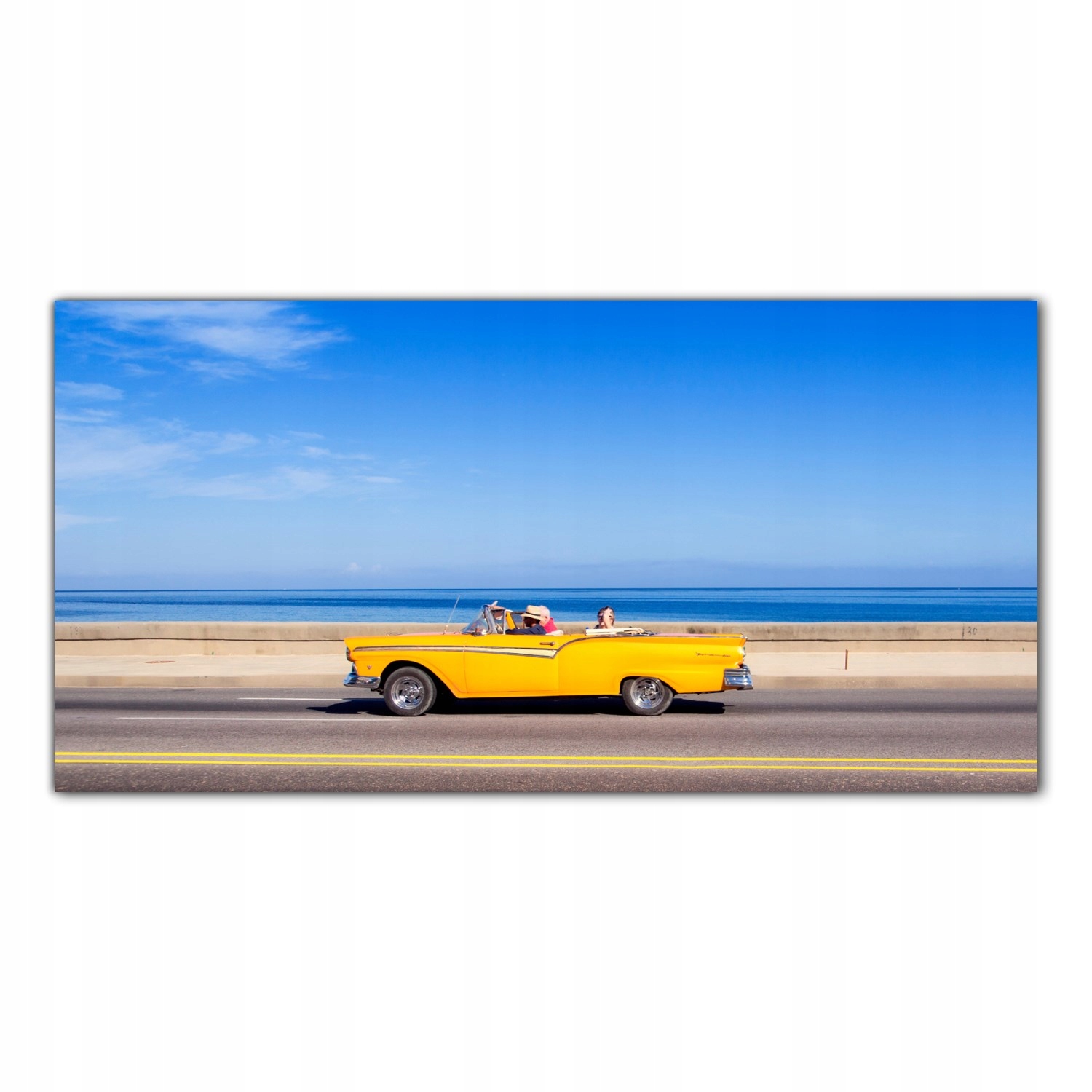 

Obraz na szkle Foto Retro Samochód Hawana 120x60