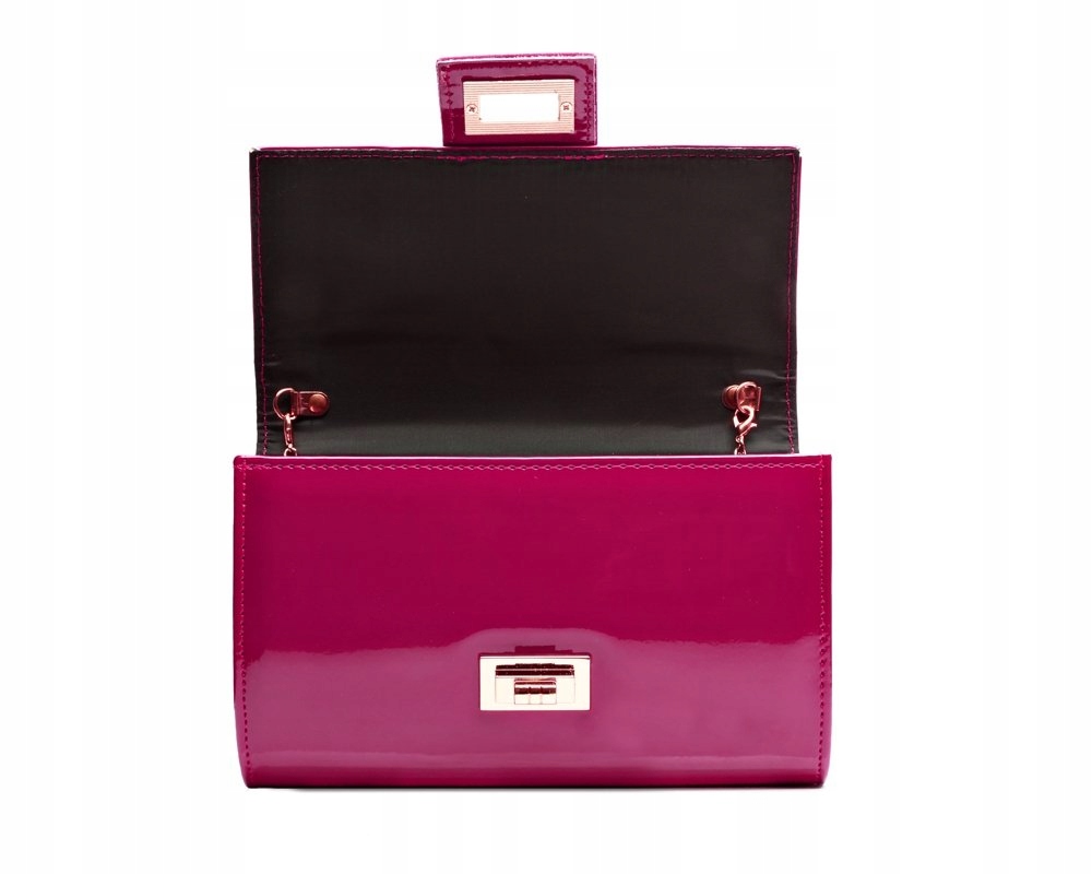 FUKSJA KOPERTÓWKA TOREBKA WIZYTOWA M2 SOLOME Kolekcja SOLOME