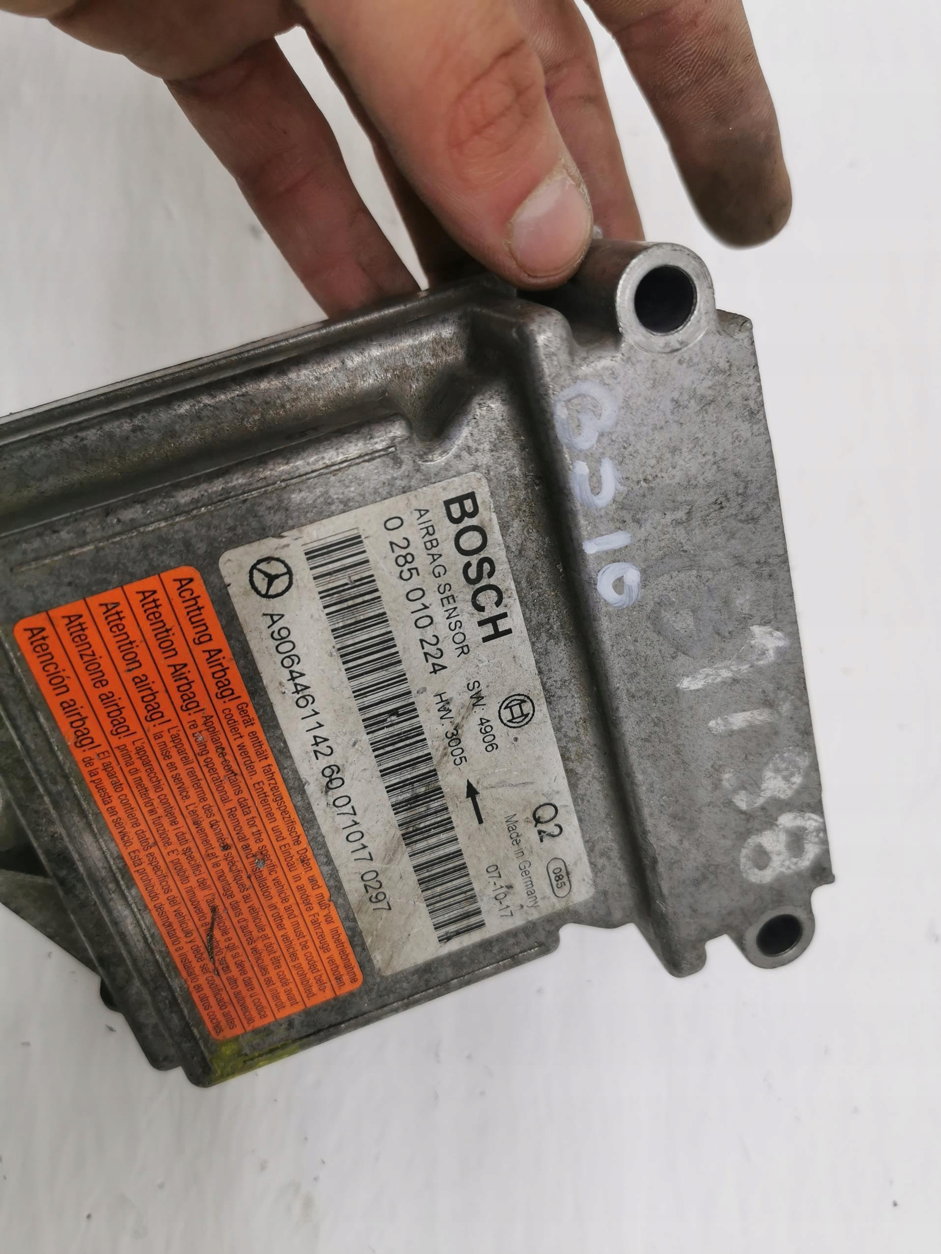 Module Airbag MERCEDES SPRINTER W906 0285010224