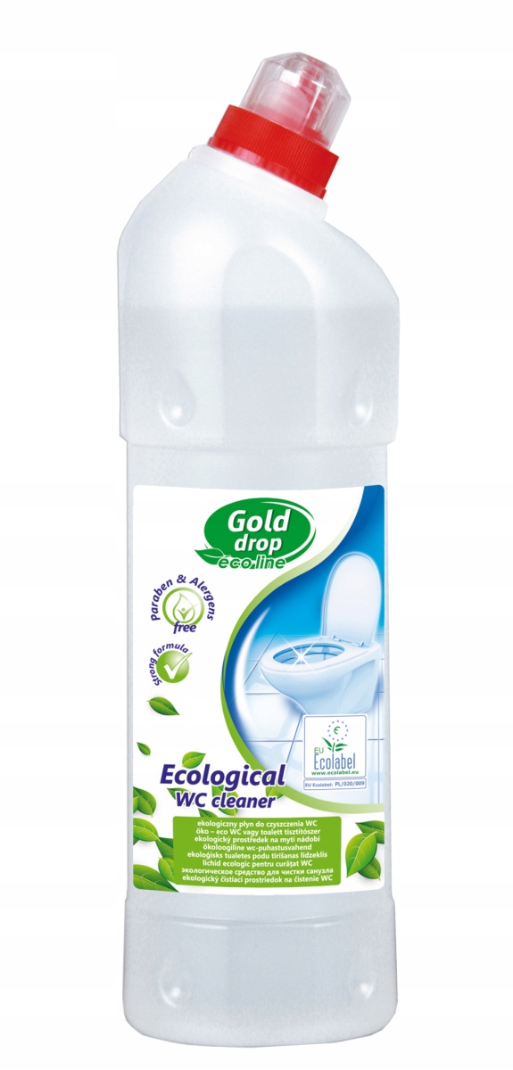 

Płyn do czyszczenia Wc toalet Eco Line 1l golddrop