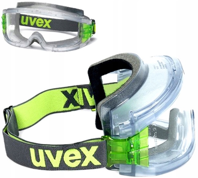 

Gogle ochronne Uvex na okulary Korekcyjne Pianka