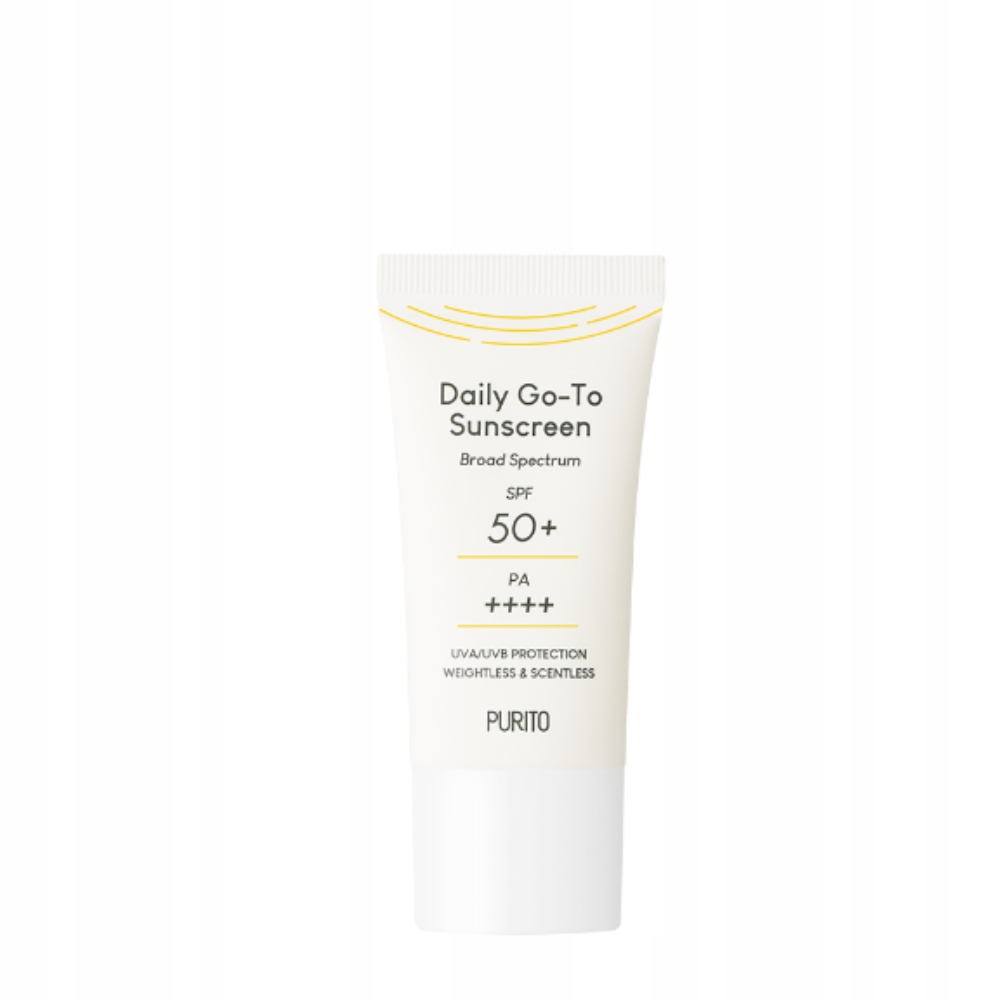 PURITO - Daily Go-To Sunscreen SPF 50+ PA++++ (mini verzia), 15ml - ľahký k