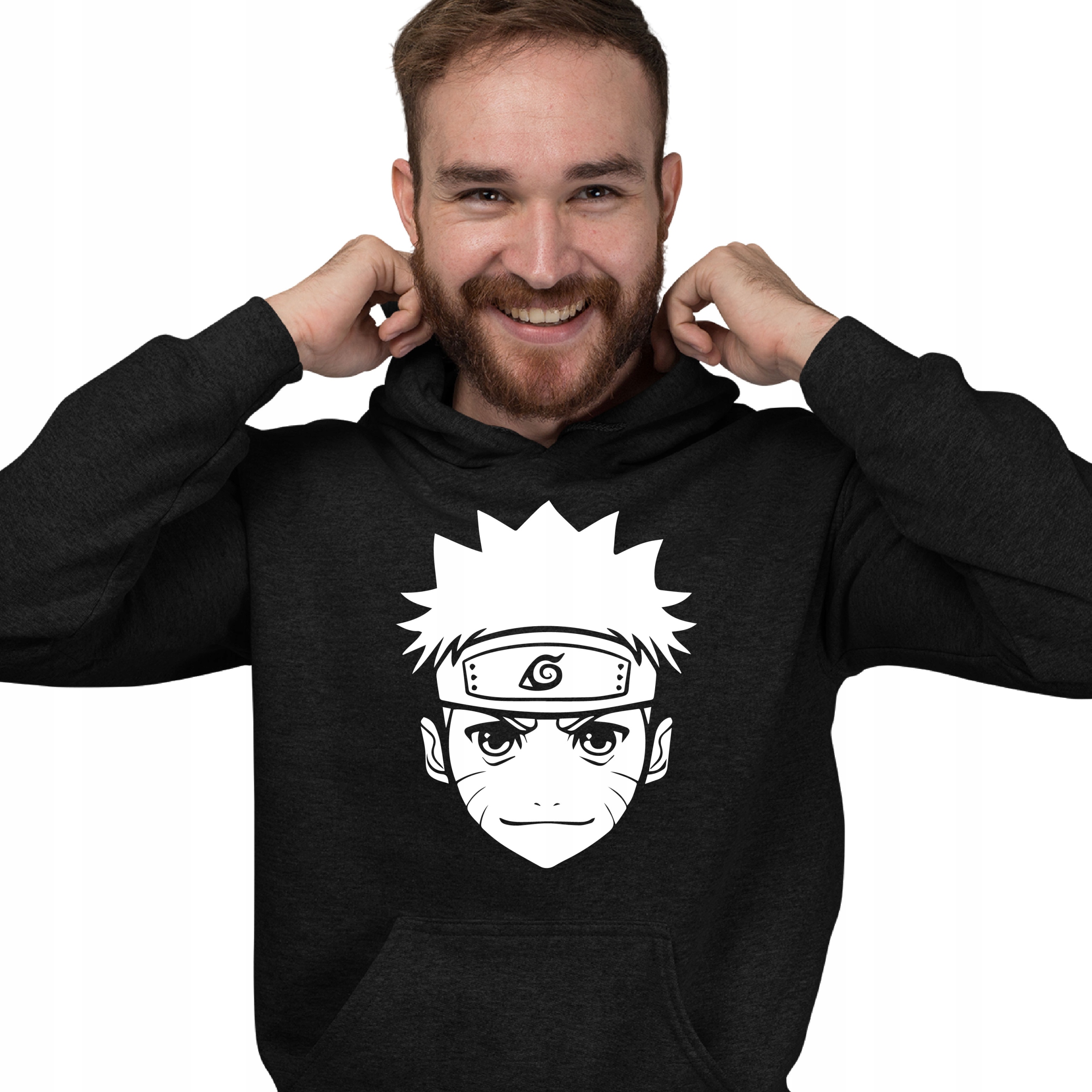 

Bluza Z Kapturem Czarna Son Goku Naruto Manga Hit