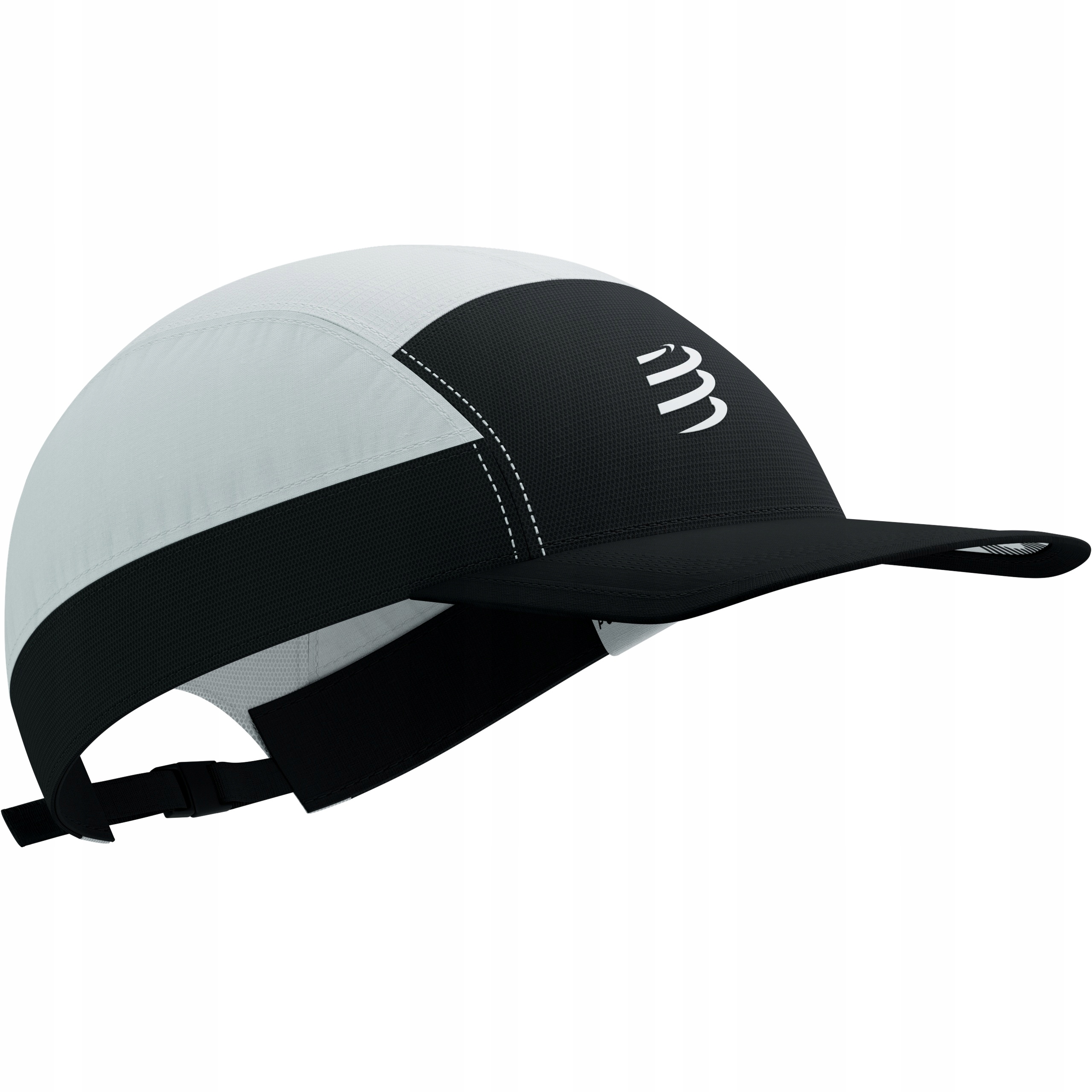 Czapka z Daszkiem do Biegania Compressport 5 Panel Light Cap Uniwersalna