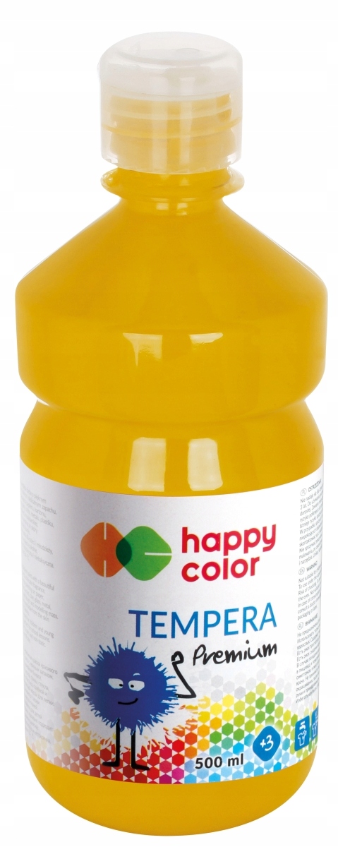 

Farba tempera 1000 ml Happy Color ciemnożółta