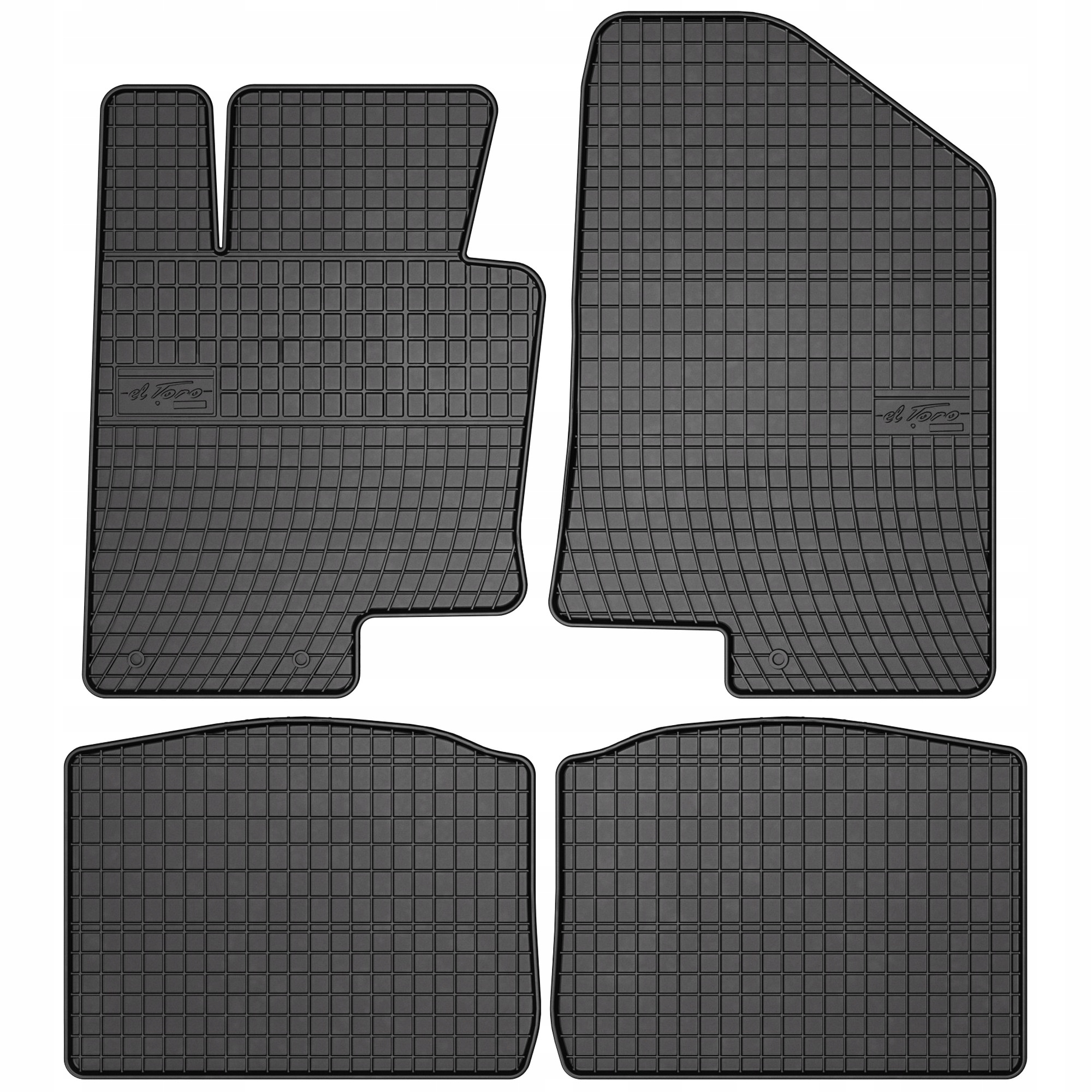 Килимки резинові чорні KIA Optima III 2012-2015