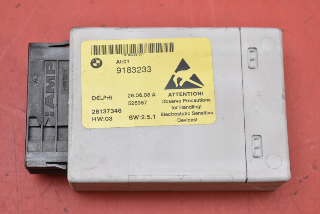 Centralina modulo consolle 9183233 BMW E60 E61 07-10