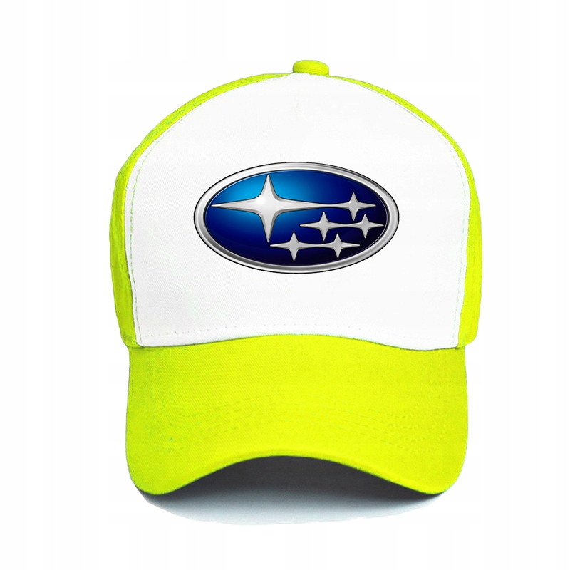 

Czapka z daszkiem Żółta Subaru