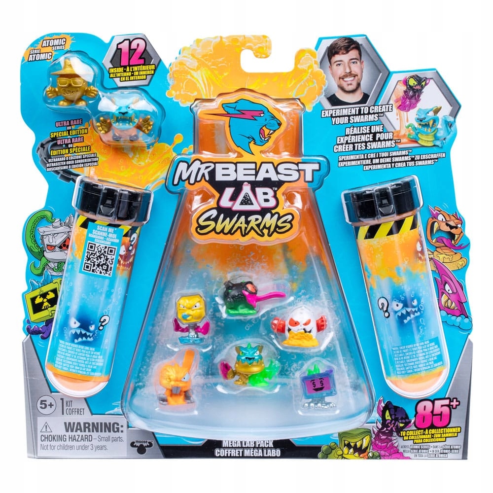 Mr. Beast Lab Swarms 12-Pack 3 cm Figurky Figurka Série 2
