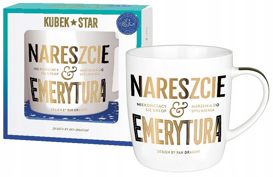 

Wspaniały Kubek Nareszcie Emerytura dla Emeryta