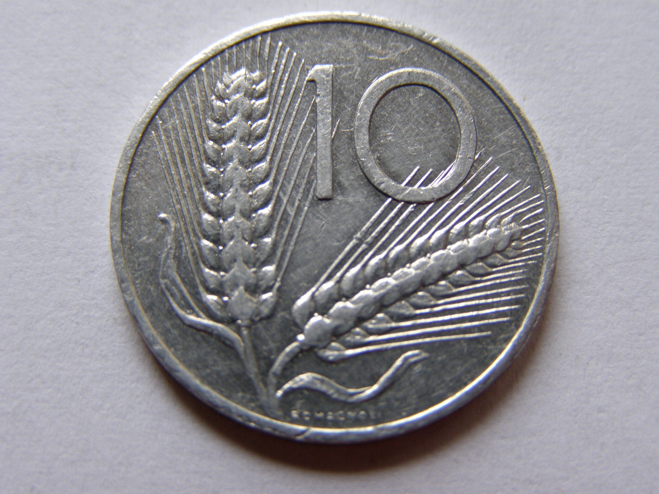 WŁOCHY ITALIA 10 LIRA 1980 ROK !!!!!!!!!!!!!! 0511