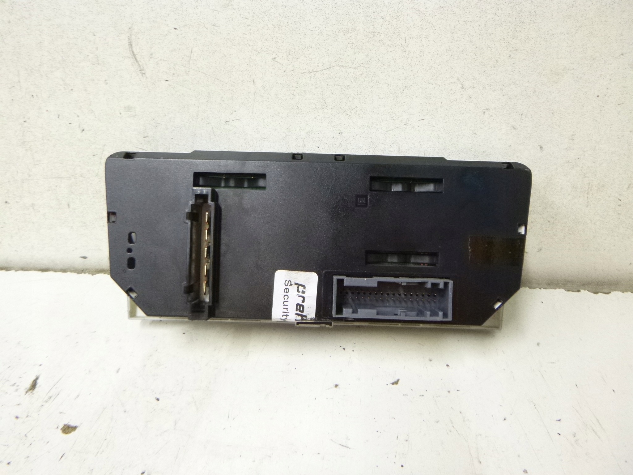 Unite commande clima Bouches buses Opel Astra H Zafira B Piano Black 13308176