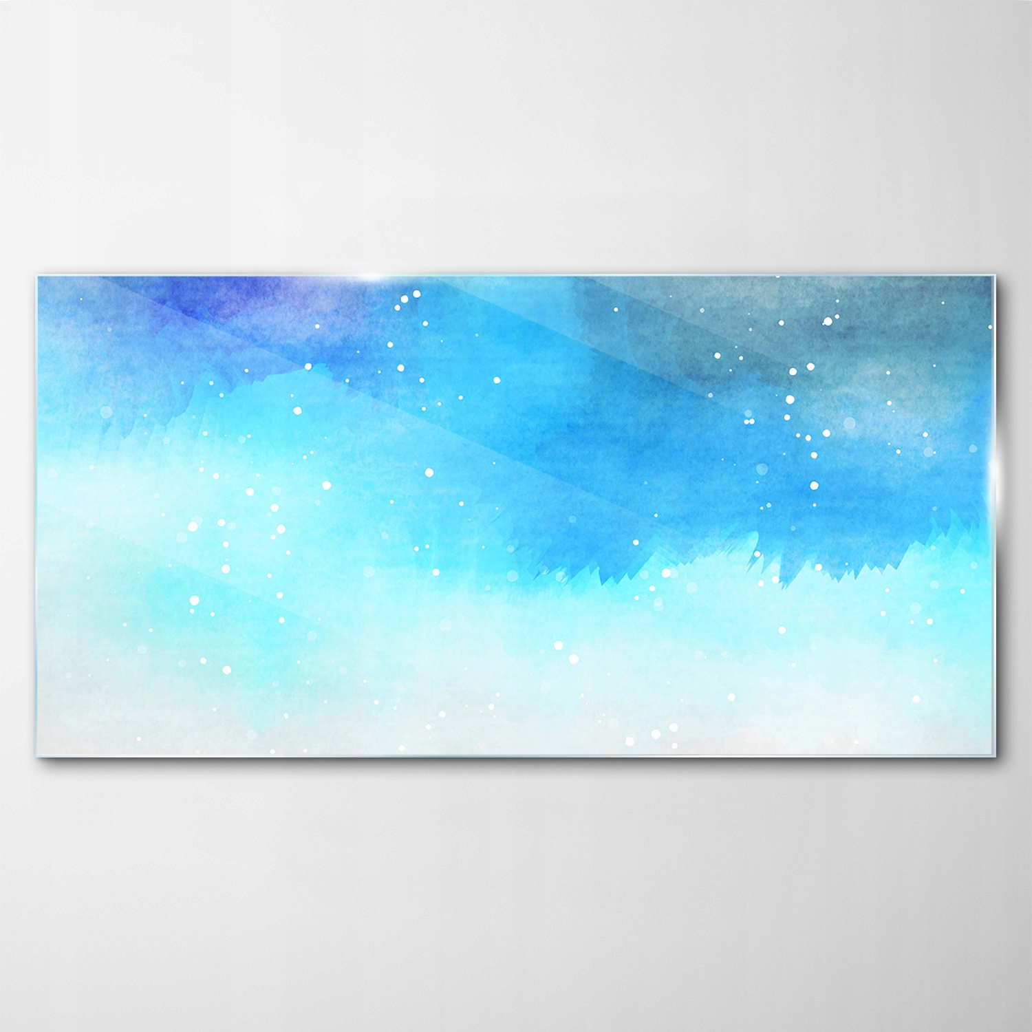 Tvrdený sklenený obraz Akvarely Abstrakcia 140x70