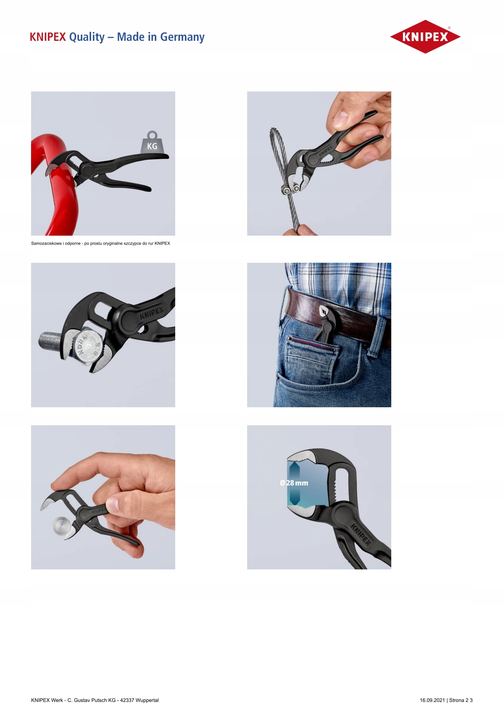 Kleště Na Trubky Cobra 100 MM Mini Nastavitelné A Odolné