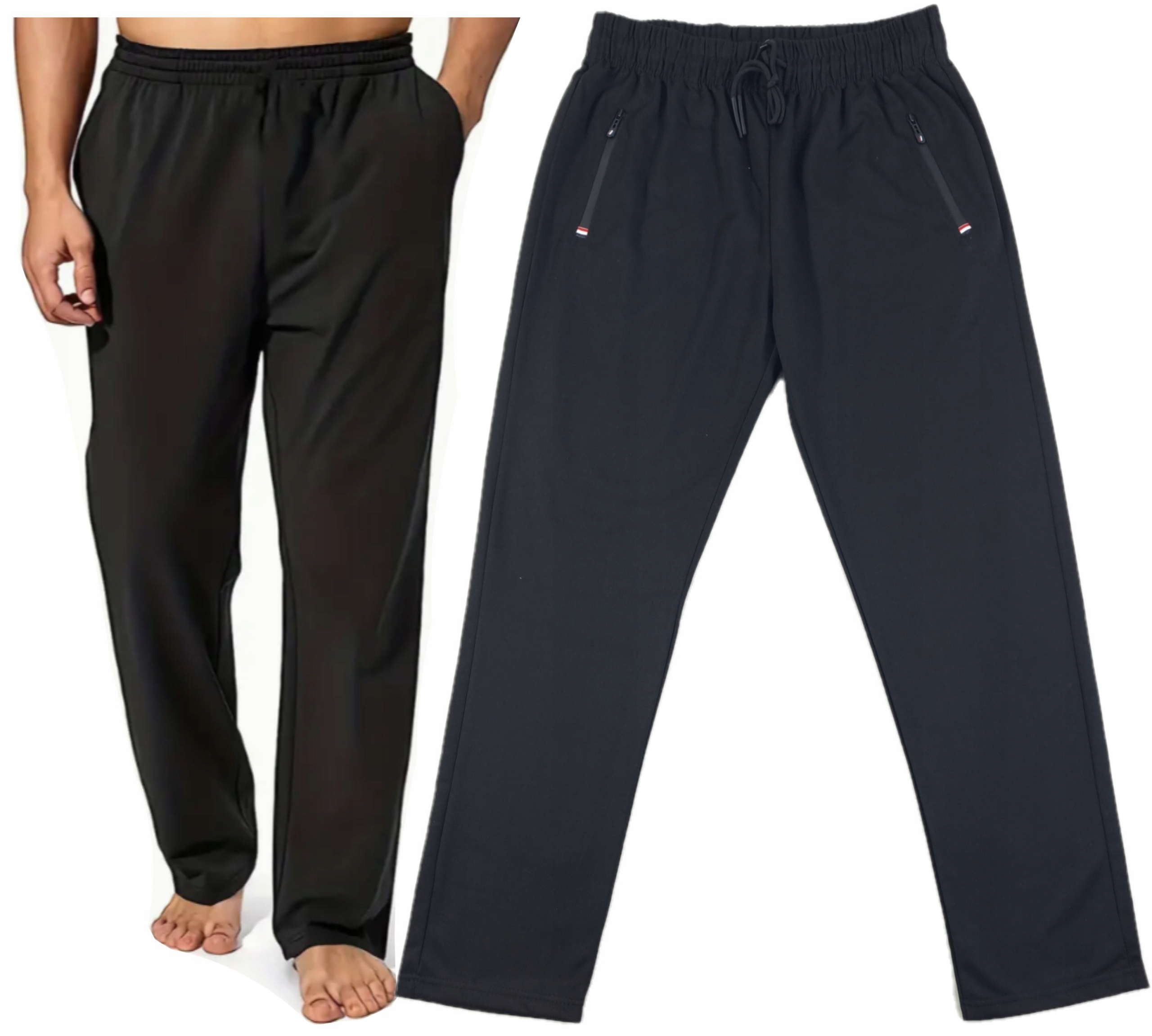 SPODNIE DRESOWE DRESY MĘSKIE DUŻE PROSTE 2XL