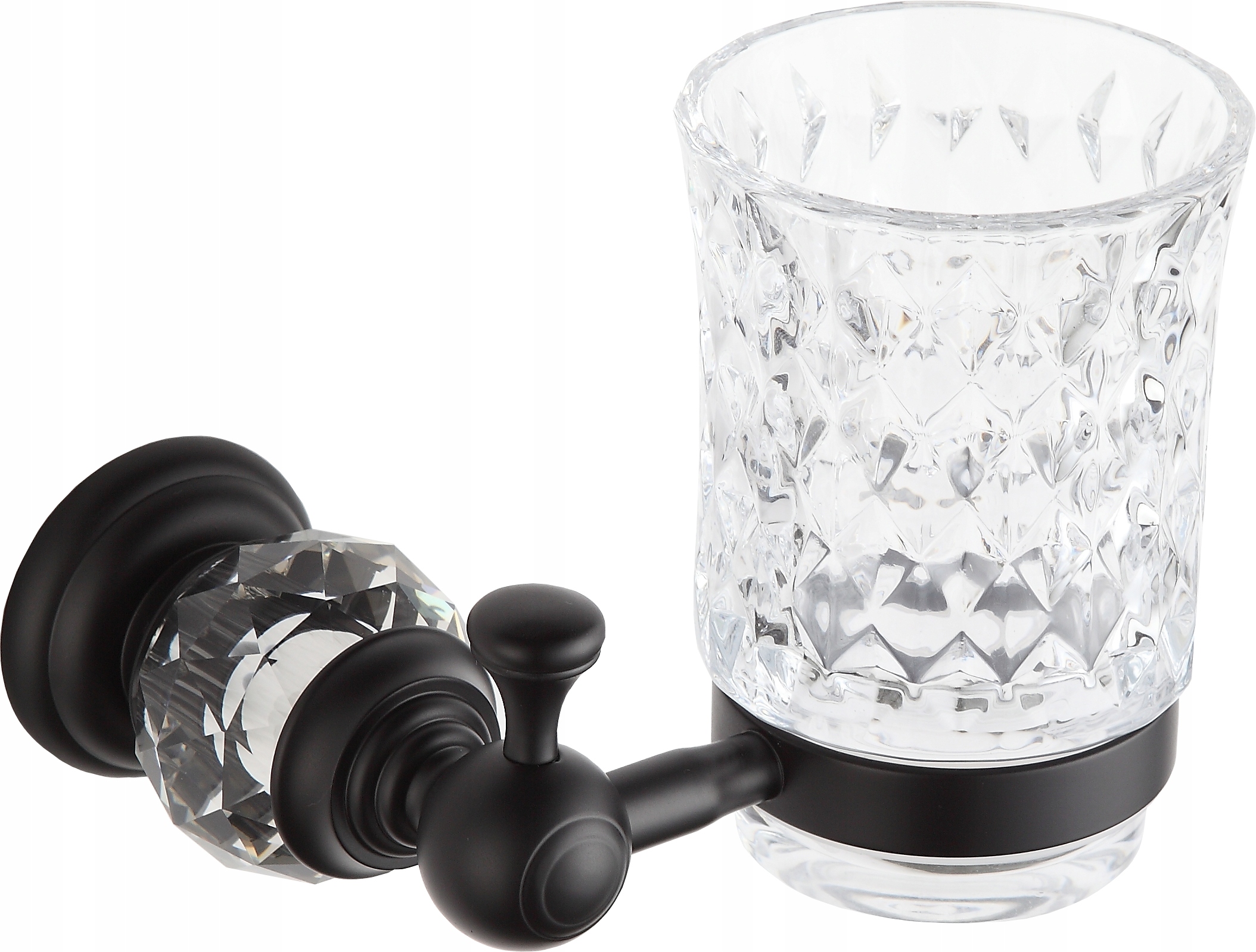 MEXEN ESTELA WISZĄCY KUBEK NA SZCZOTECZKI CZARNY