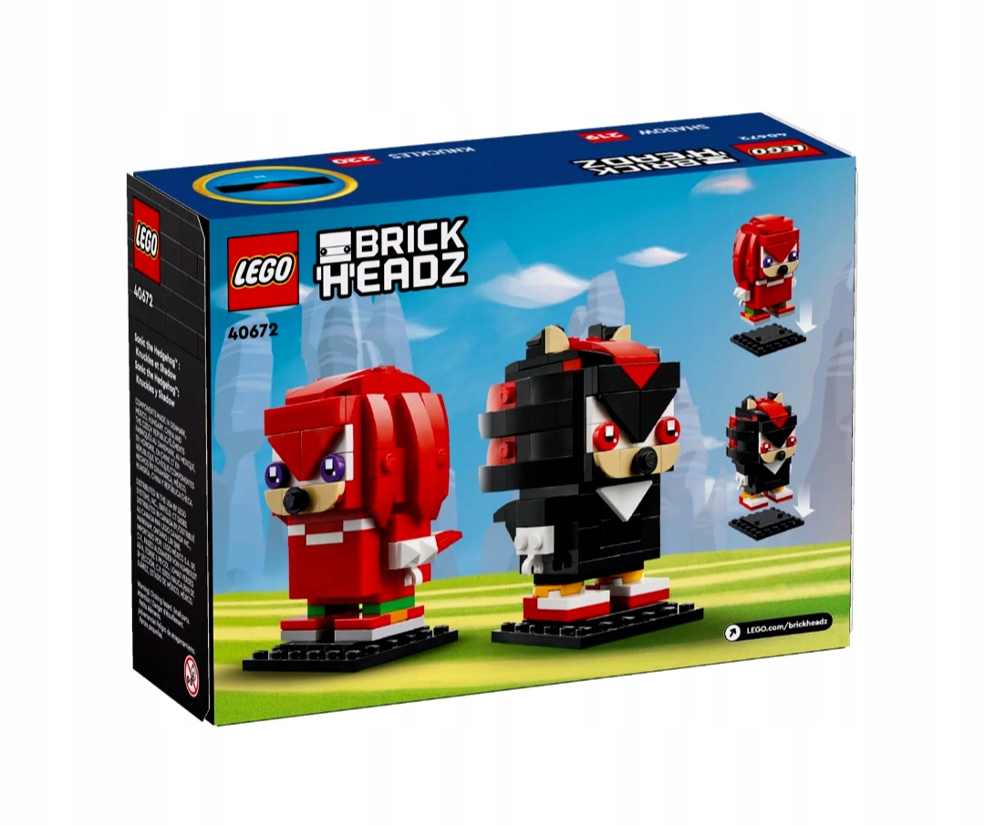 LEGO BrickHeadz 40672 - Sonic the Hedgehog: Knuckles i Shadow Marka LEGO