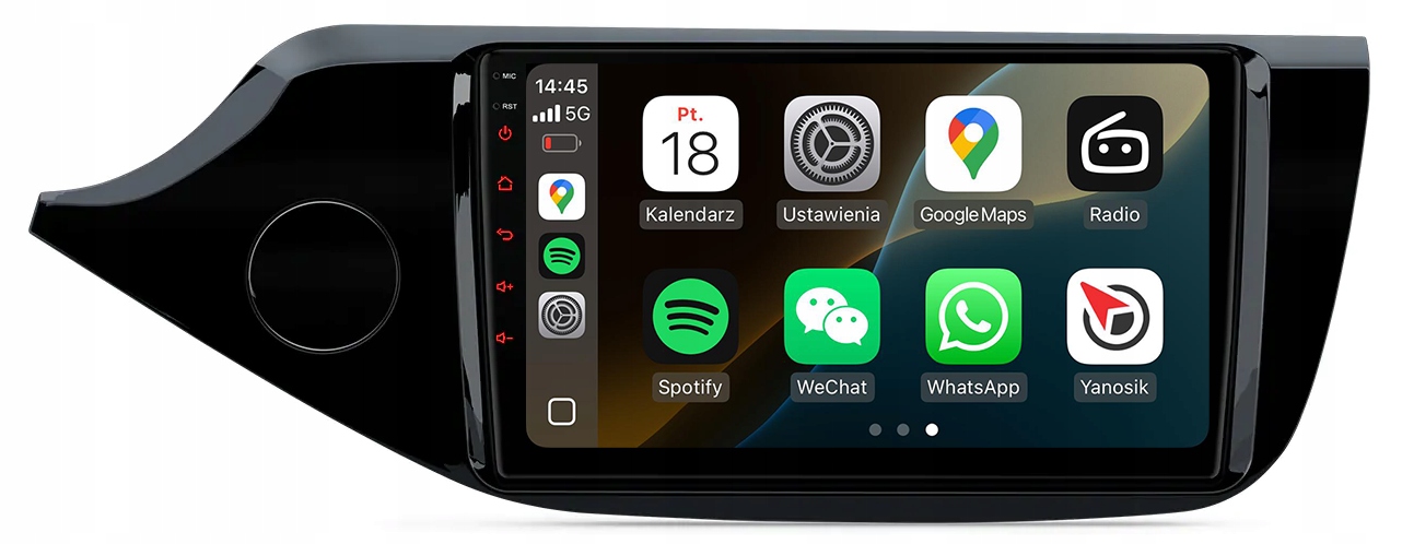 Kia Ceed 2 Rádio Navigace Android Apple Carplay Duduauto
