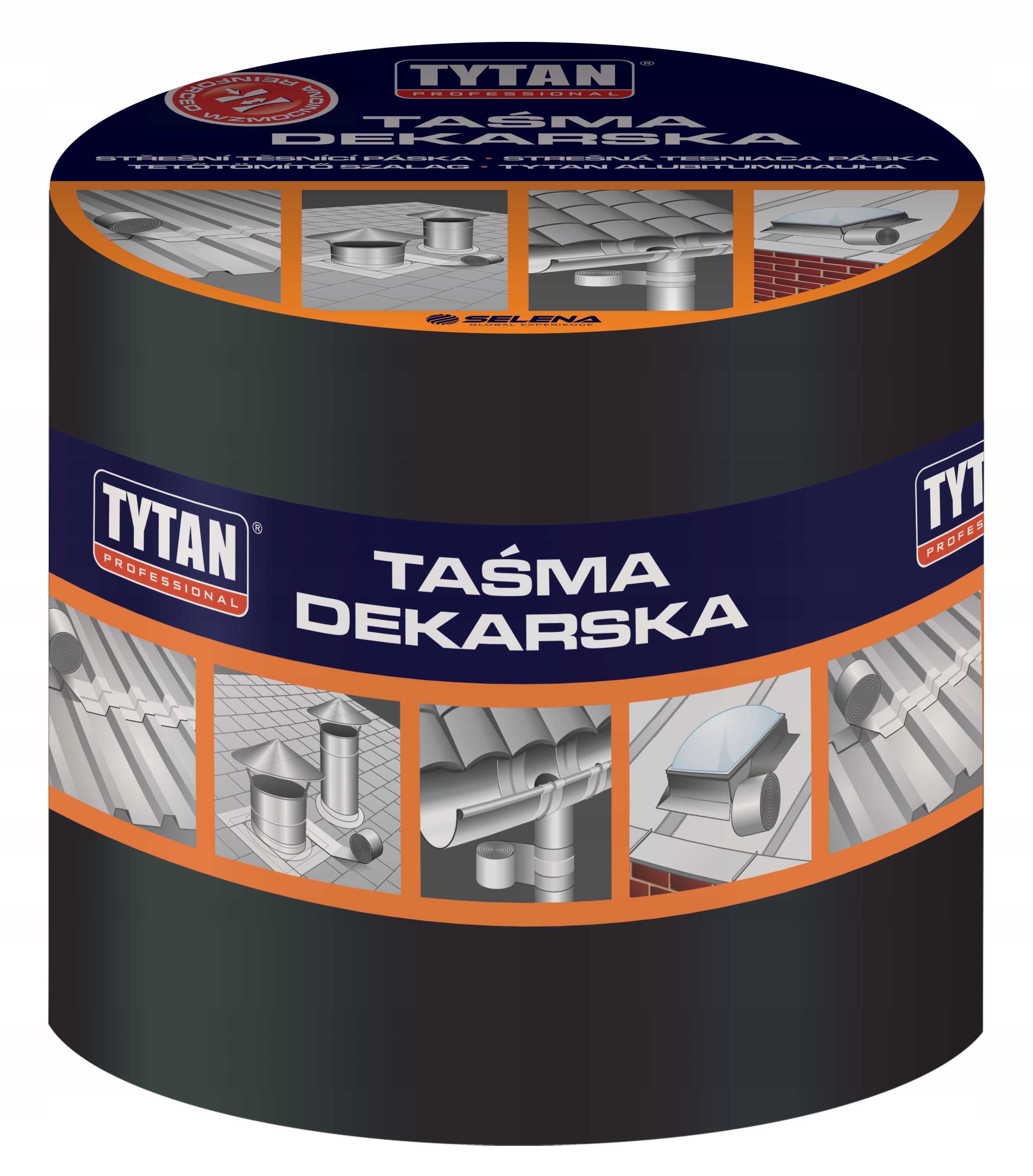 

Taśma dekarska bitum Tytan 15cm*10mb Grafit