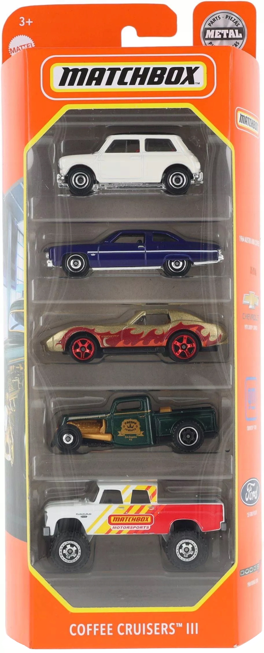 

Matchbox 5PAK Zestaw 5 Autek Coffee Cruisers HFH15
